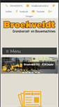 Mobile Screenshot of broekveldt.nl