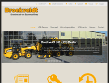 Tablet Screenshot of broekveldt.nl